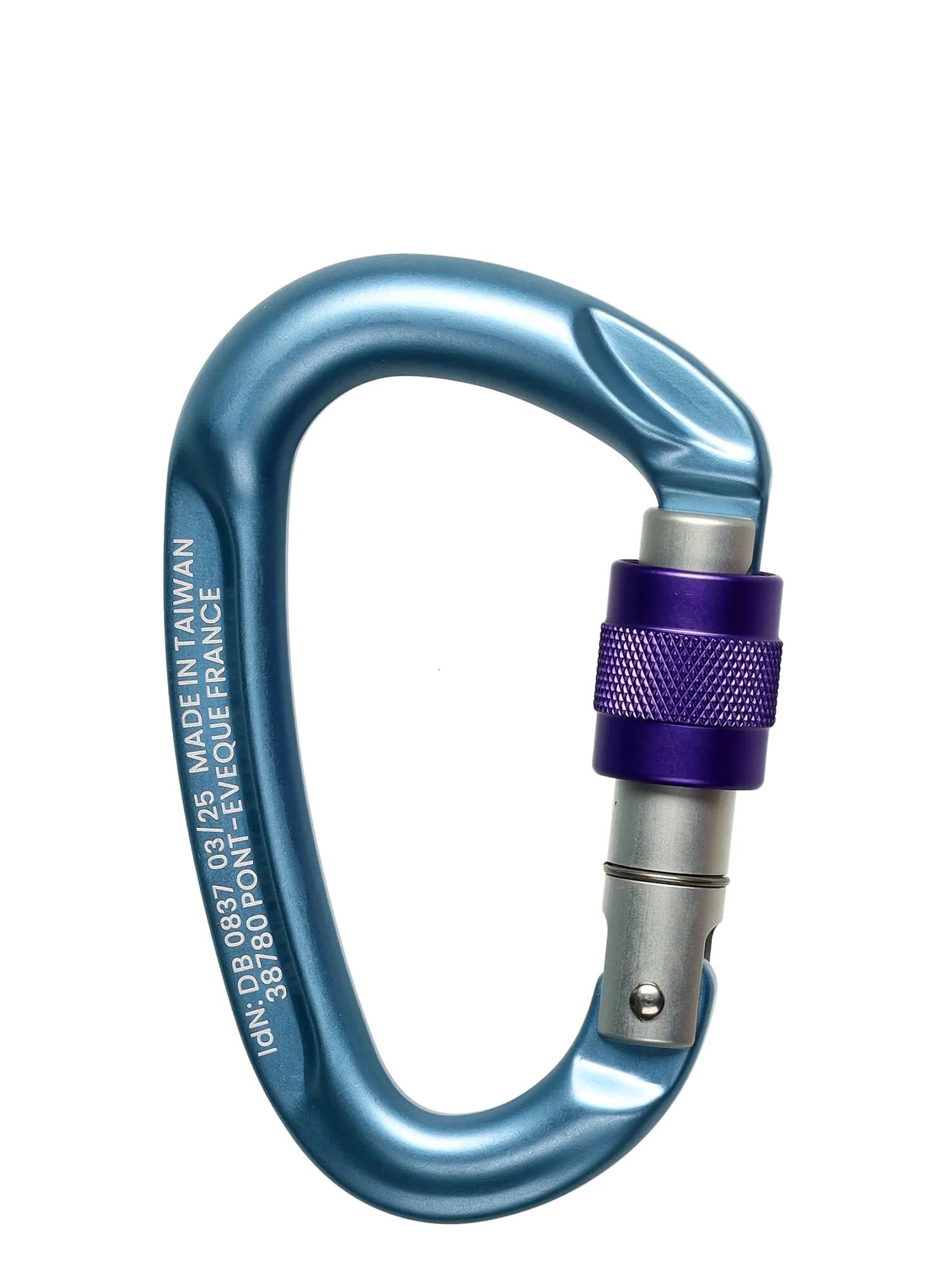 Horolezecká karabina Beal Be One Screw - blue