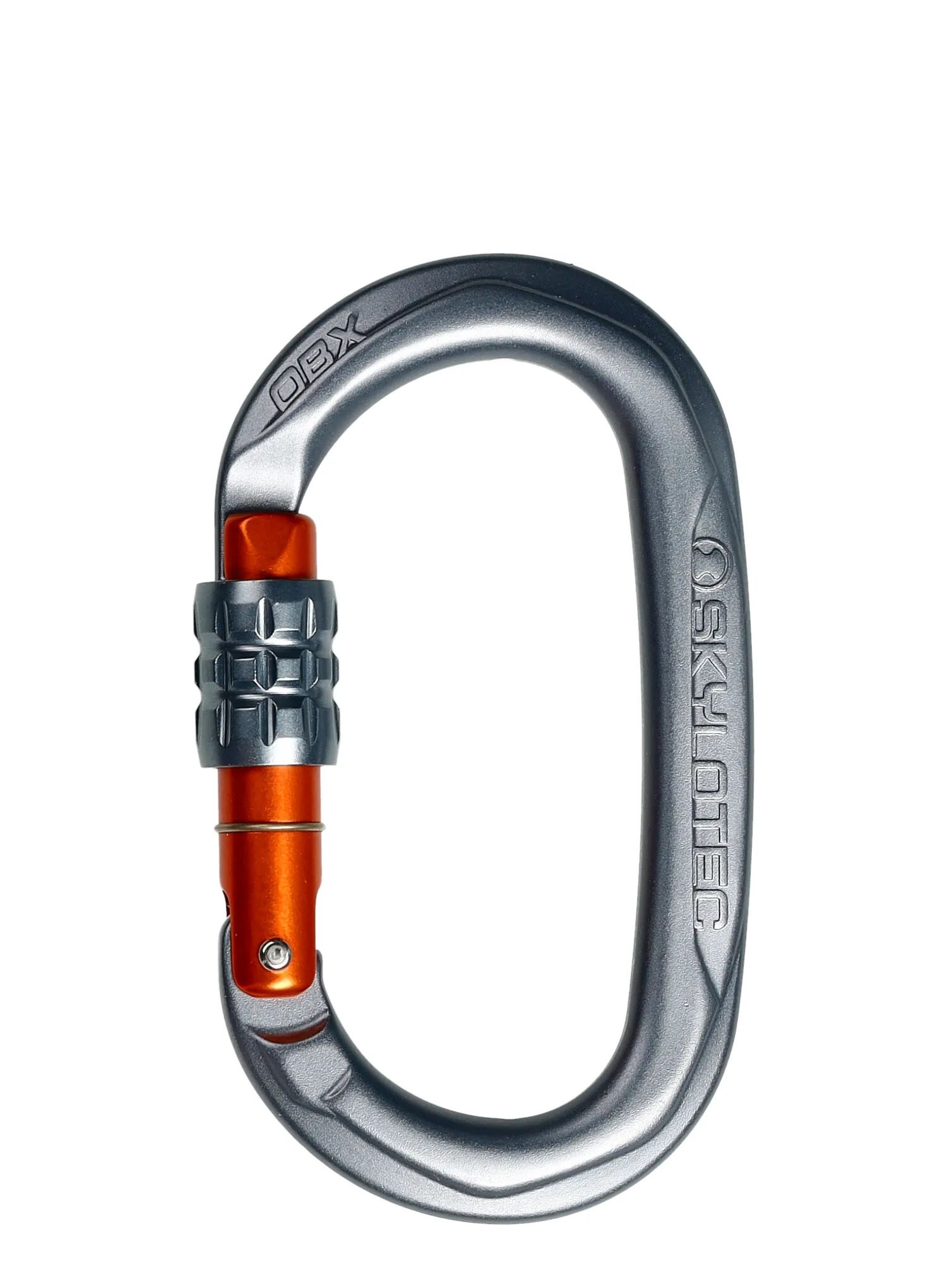 Horolezecká karabina SKYLOTEC Obx SG - titanium/orange/titanium