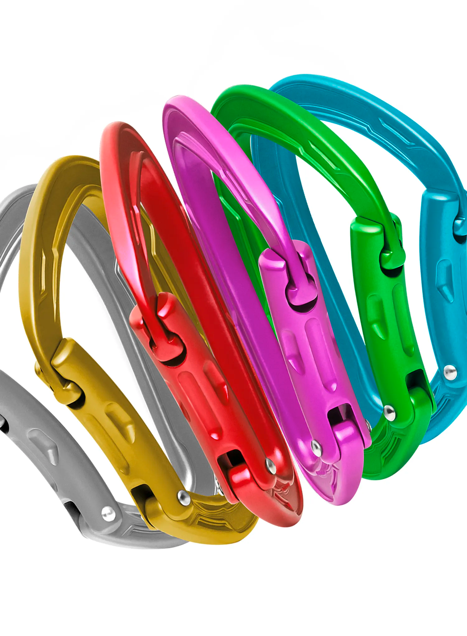 Karabinki Edelrid Mission Sixpack II - assorted colours