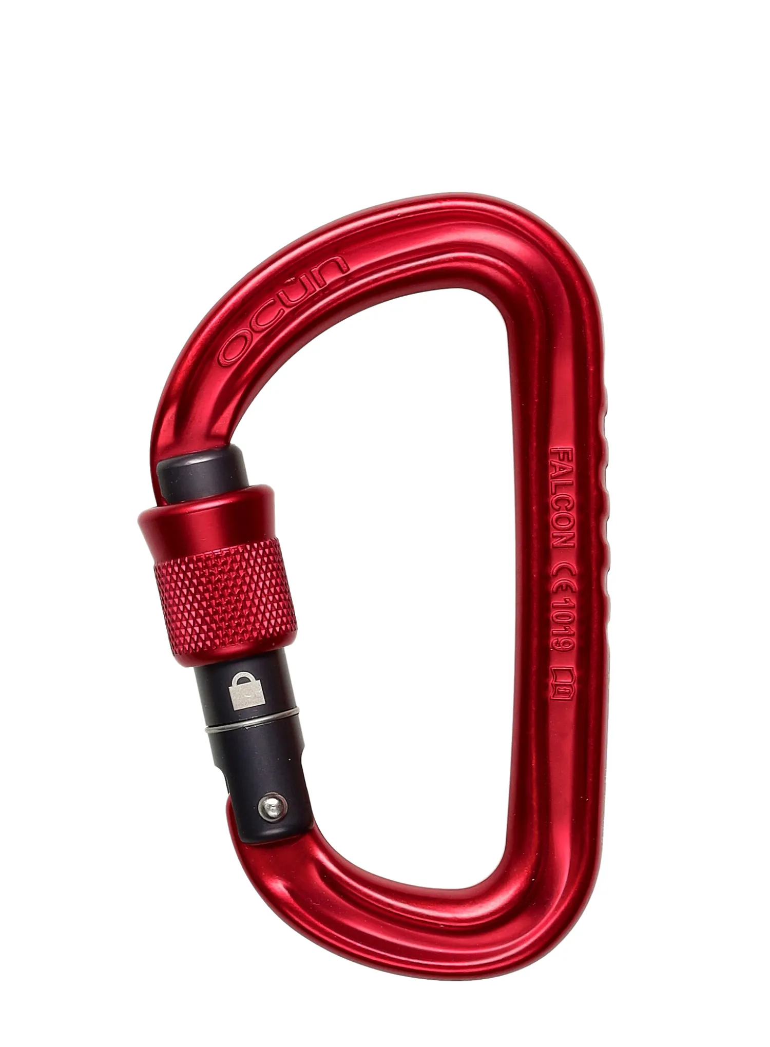 Karabinki Ocun Falcon Screw 3-Pack - red
