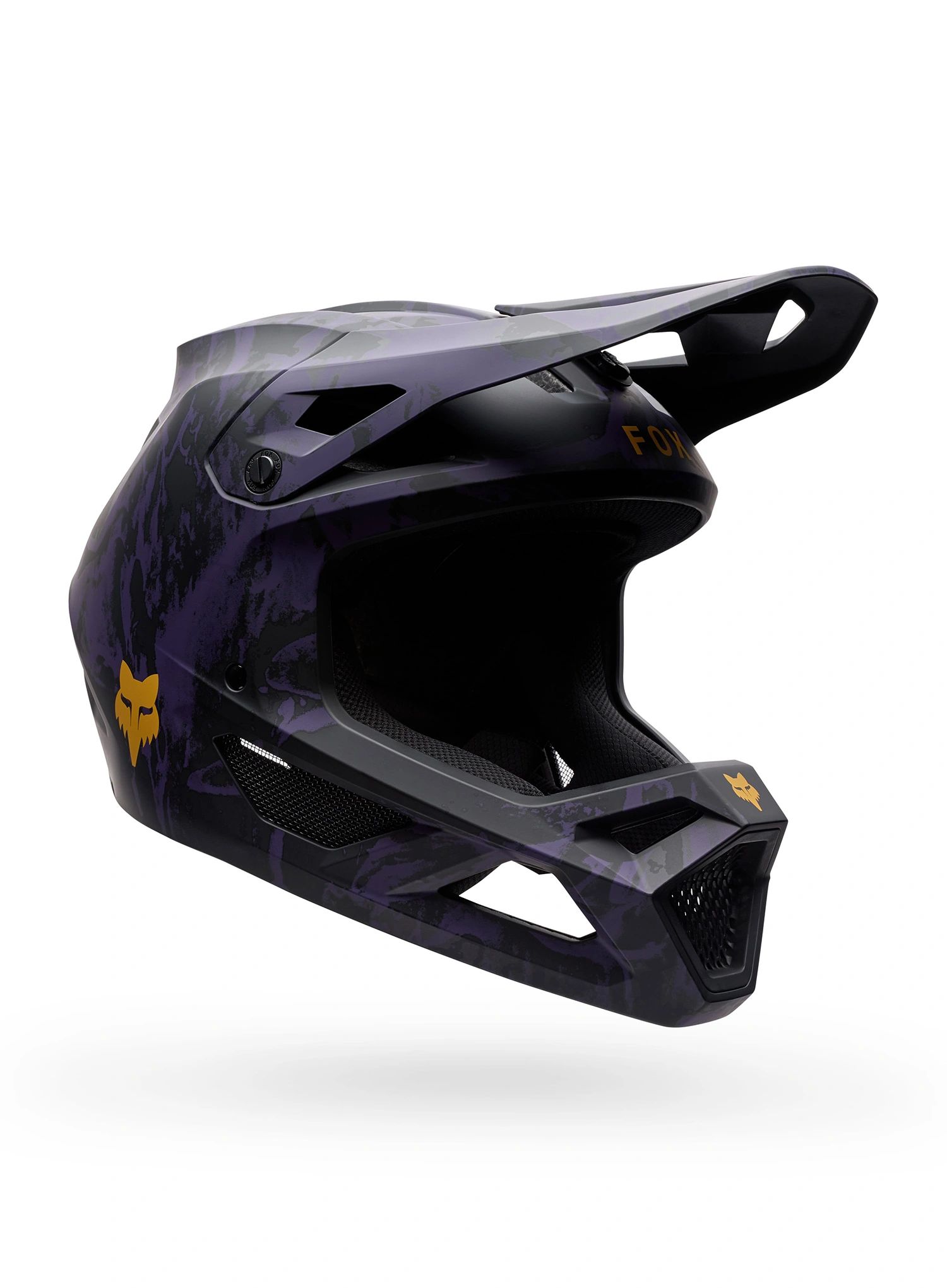 Enduro helma Fox Rampage Img Print - steel grey