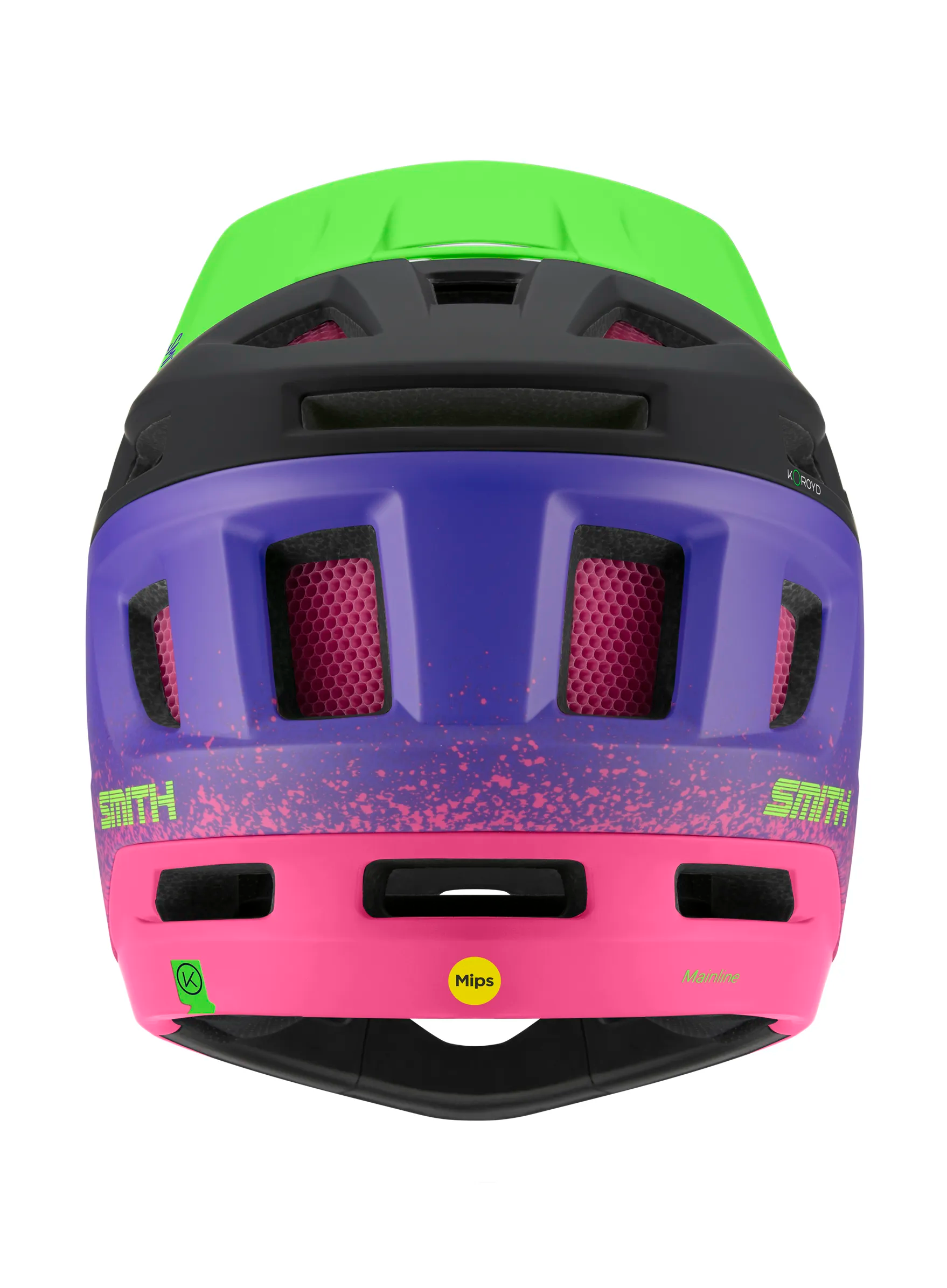 Kask enduro Smith Mainline - matte archive flamingo