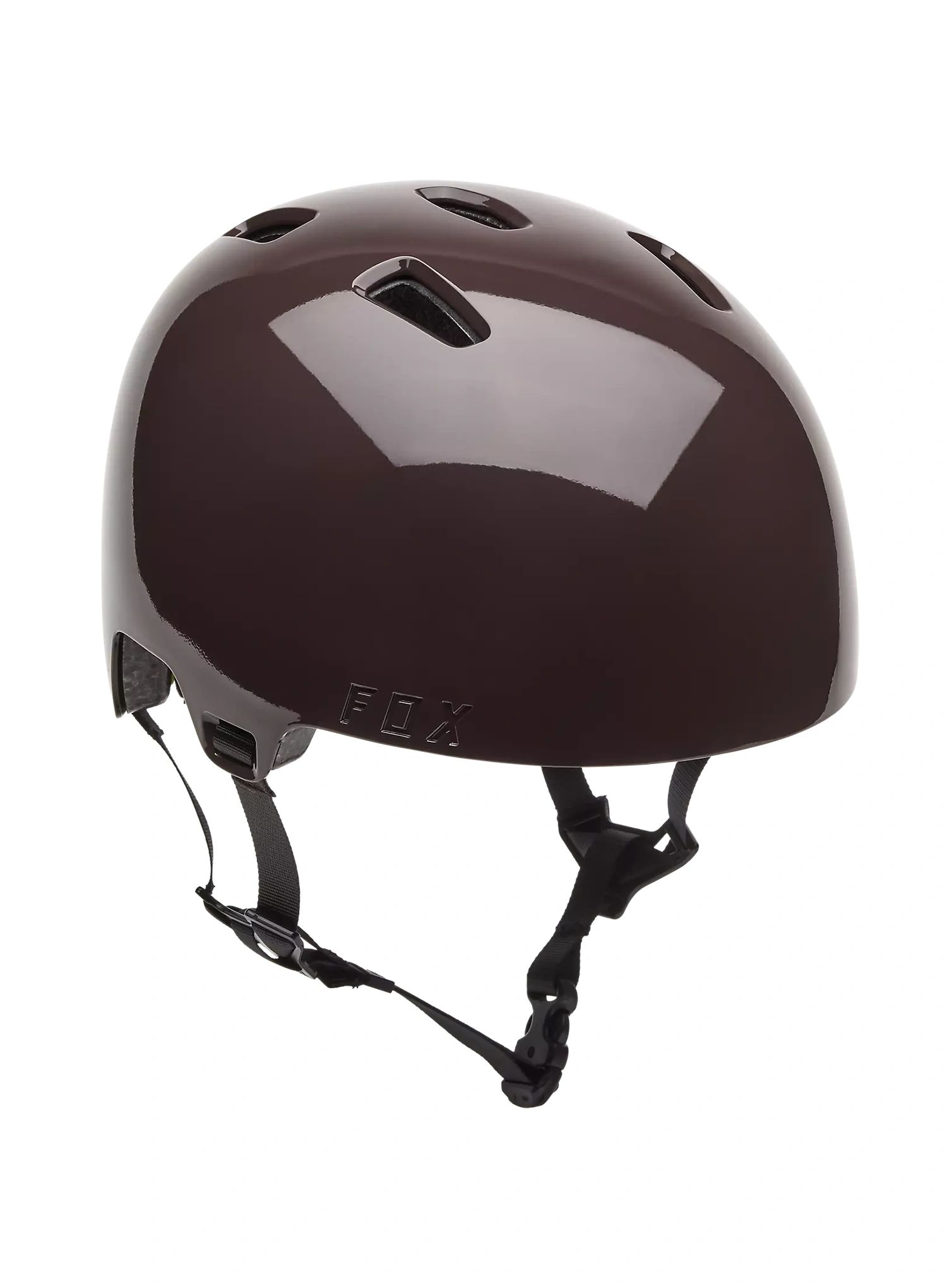 MTB helma Fox Flight Helmet Solid - cocoa