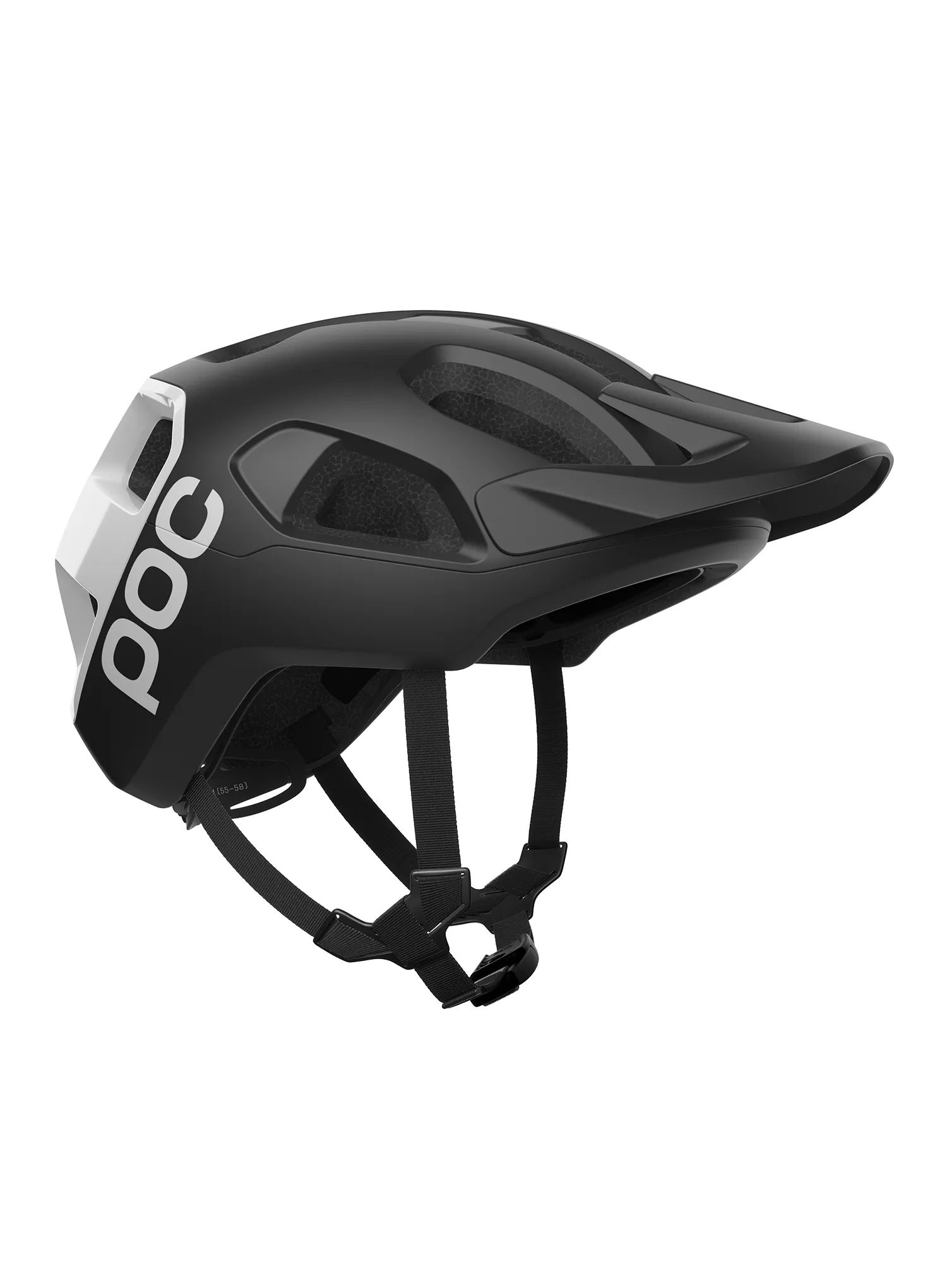 MTB helma POC Cularis - uran blk mat/hydr white w.logo