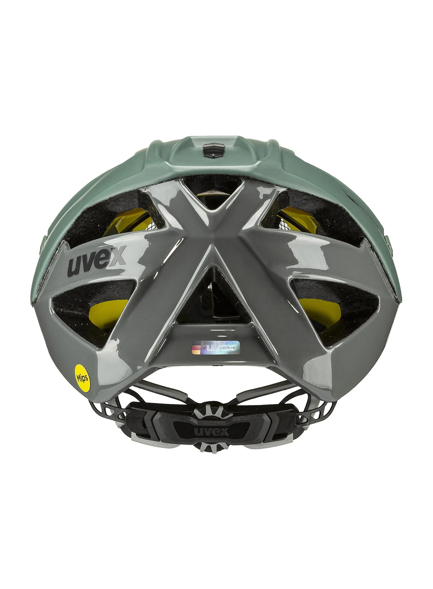Kask MTB Uvex Quatro CC Mips - moss rhino
