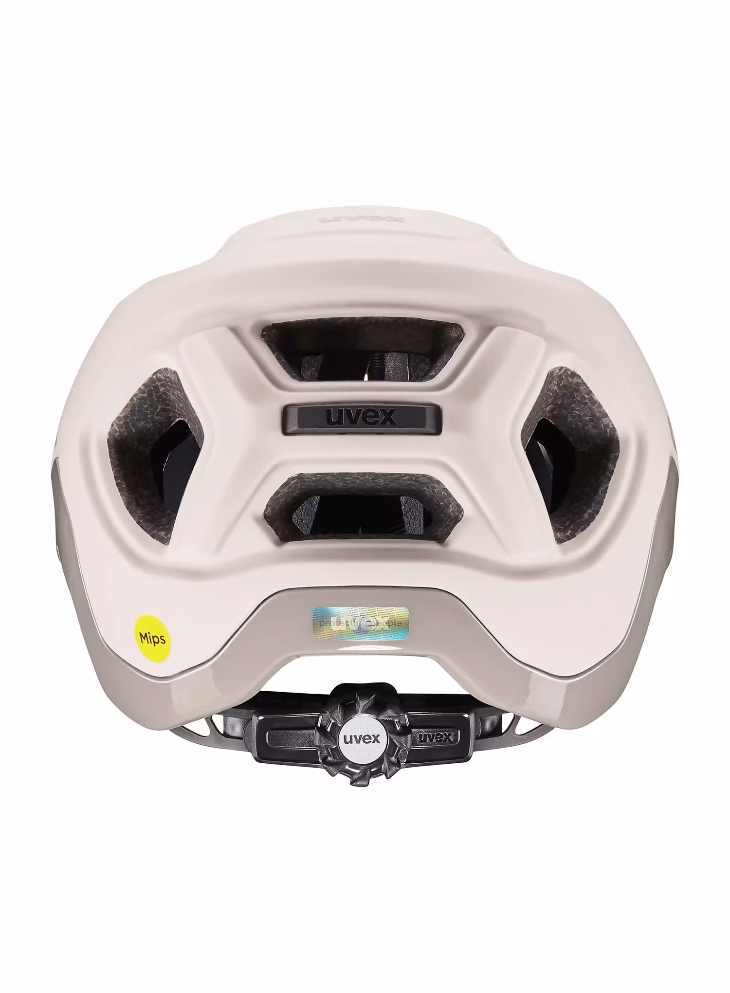Kask MTB Uvex React Mips - warm grey matt