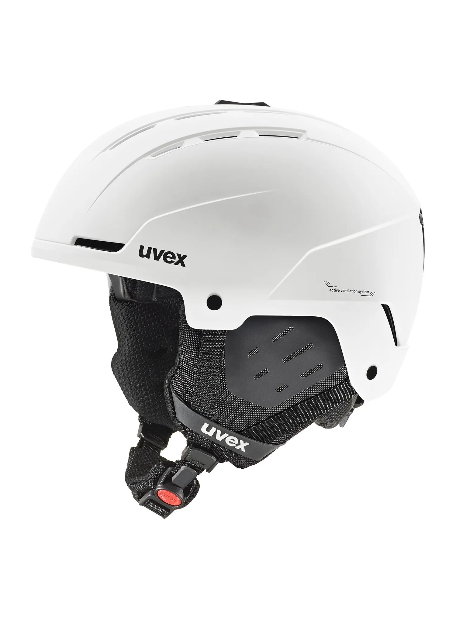 Helma na lyžování Uvex Stance - white matt