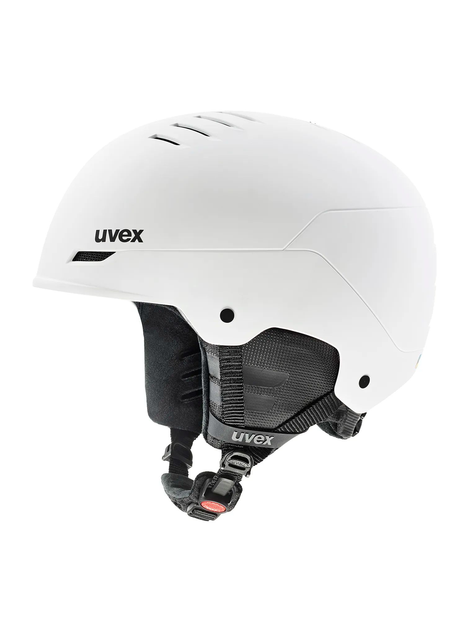 Helma na lyžování Uvex Wanted - white matt