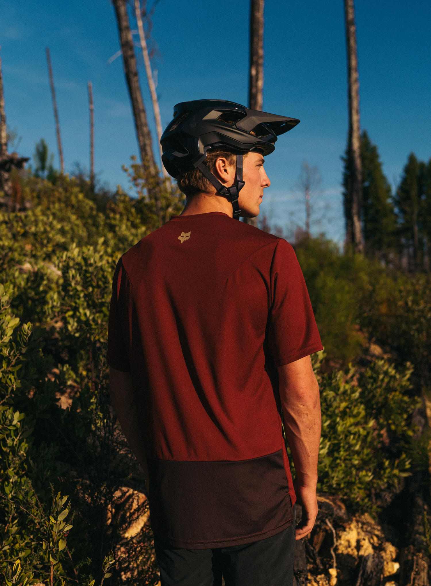 Kask rowerowy Fox Speedframe Helmet Solid - black