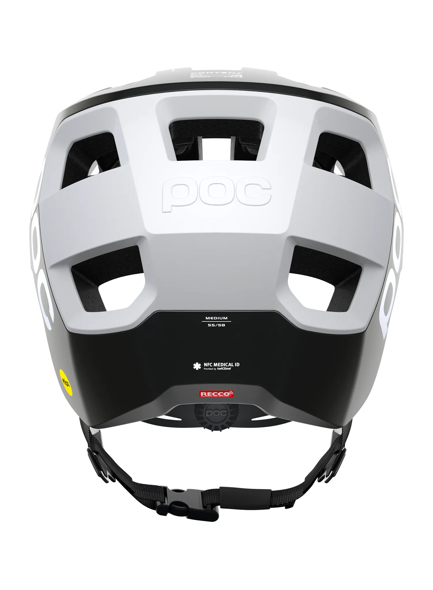 Kask rowerowy POC Kortal Race Mips - uranium blk mat/hydrogen white