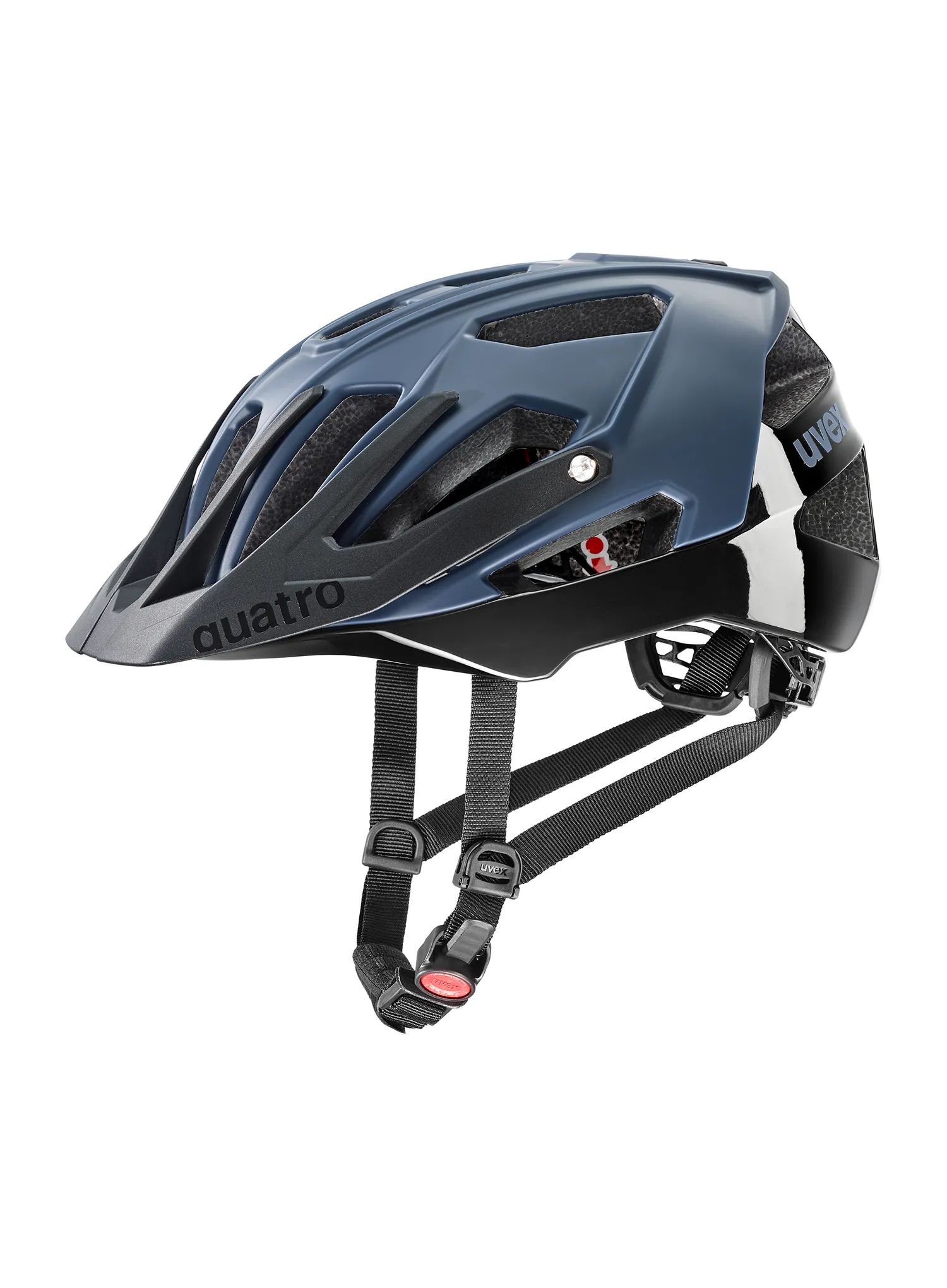 Helma na kolo Uvex Quatro CC - dusk blue/black matt