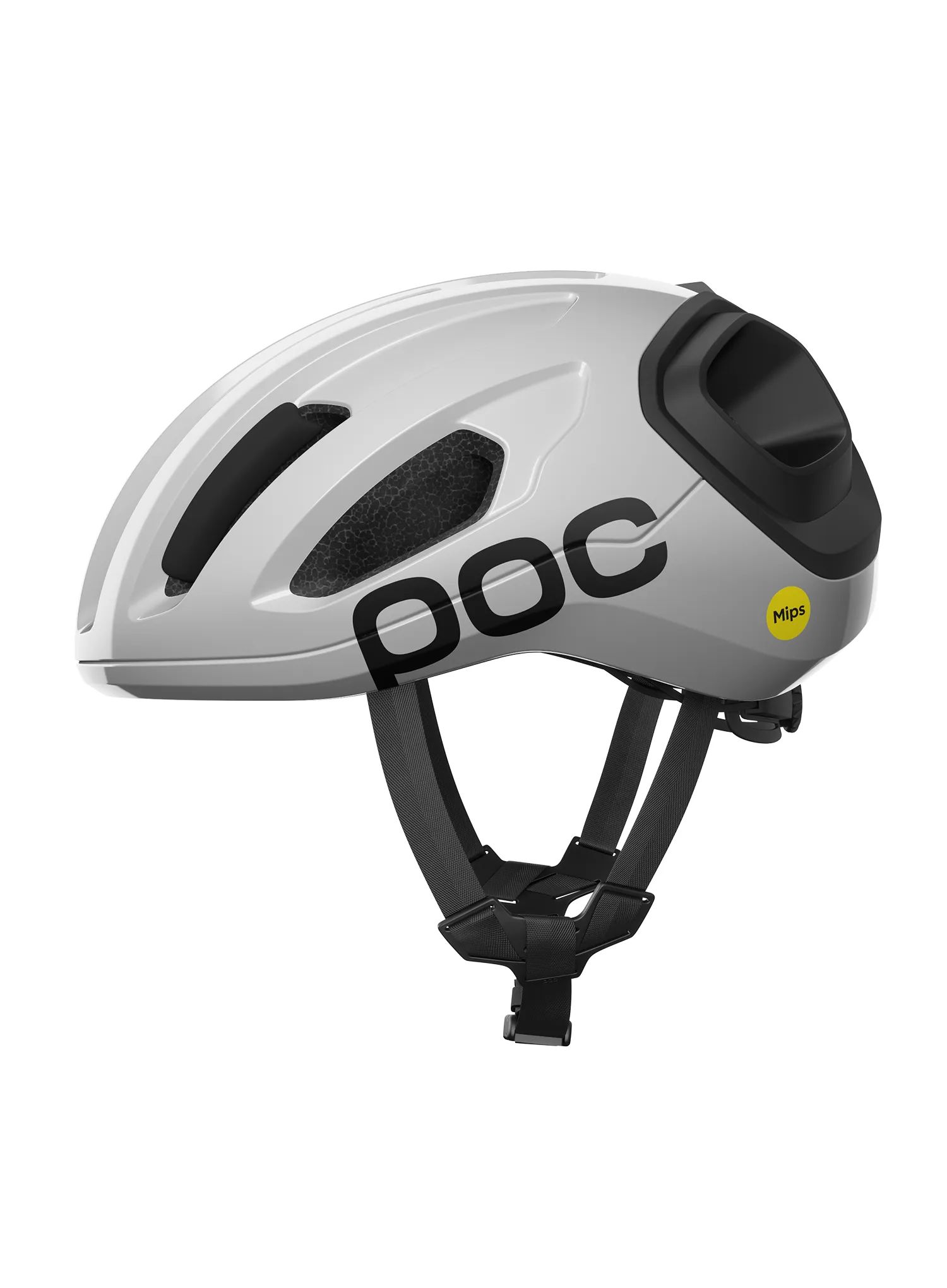 Přilba na kolo POC Amidal - hydrogen white/uranium blk mat