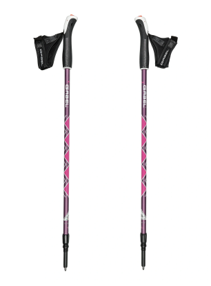 Kije aluminiowe Gabel Ritmo - aubergine