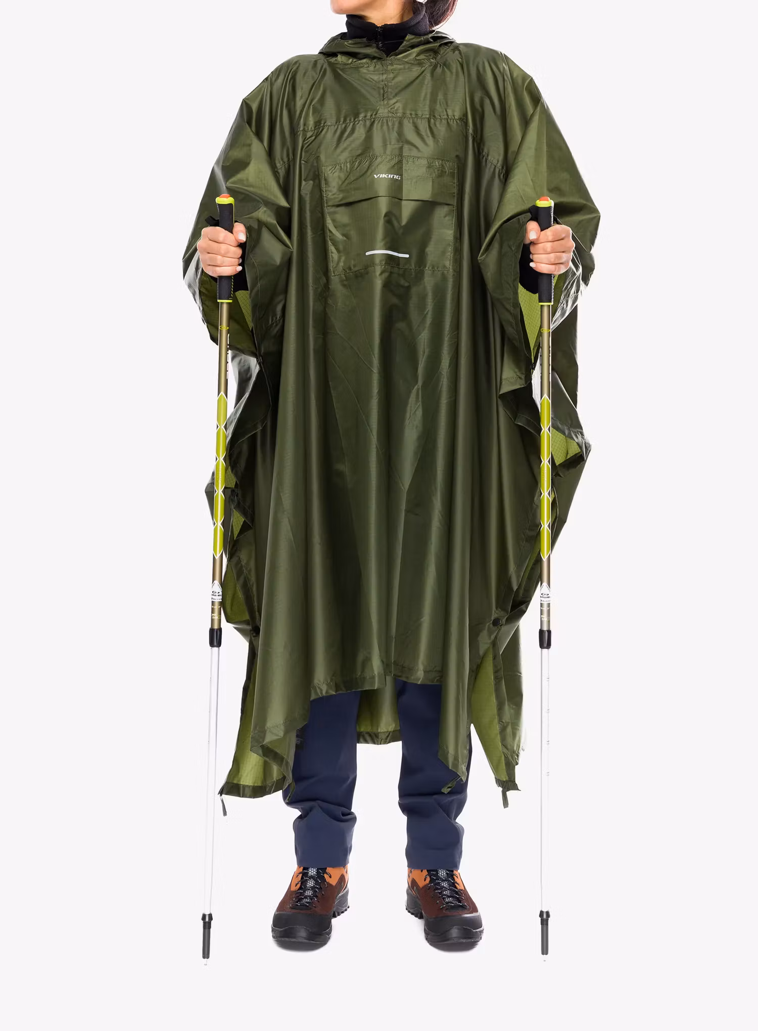 Kije aluminiowe Gabel Ritmo - green