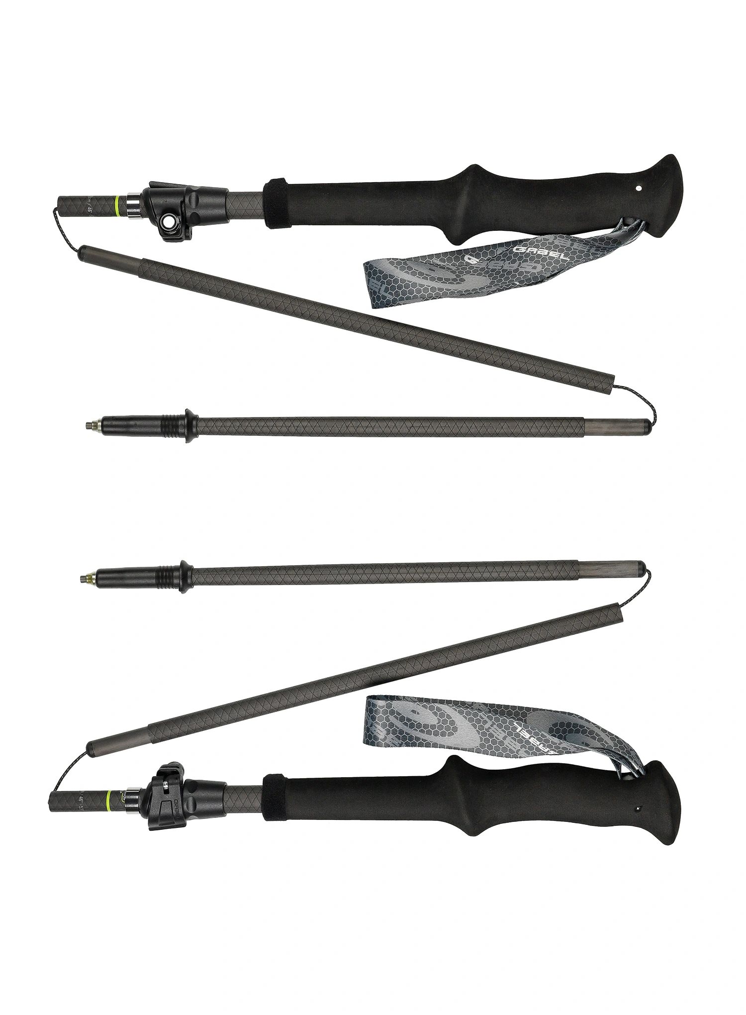Trekingové hůlky karbonové Gabel Carbon Feather XTS