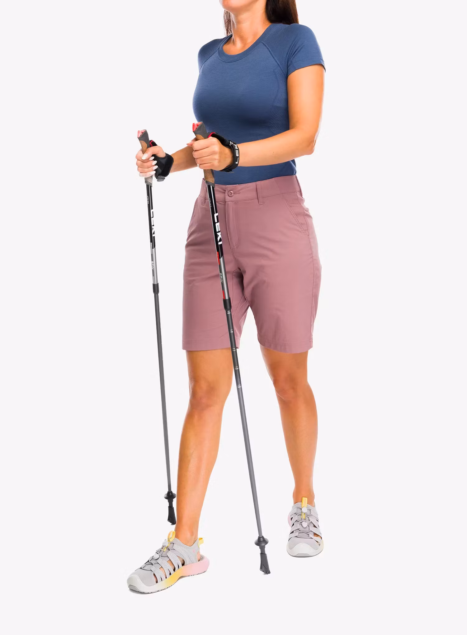 Kije nordic walking Leki Spin - black