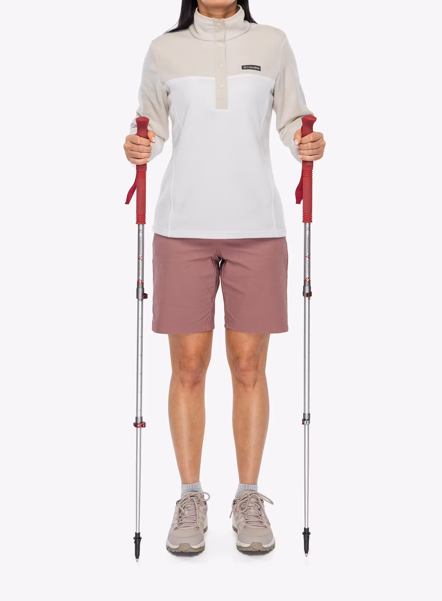 Kije trekkingowe Komperdell Explorer Zero Compact - malbec