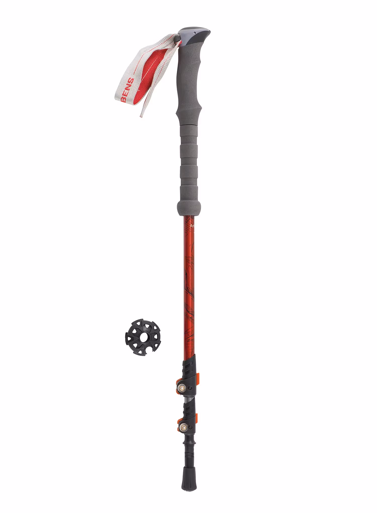 Kije trekkingowe Robens Grasmere T7 - red