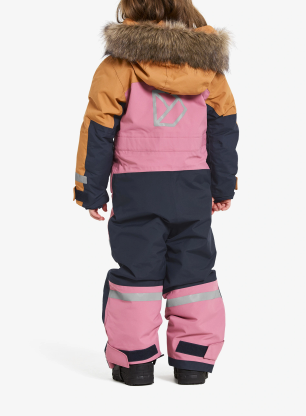 Kombinezon dla dziewczynki Didriksons Bjarven Cover 4 - heather pink