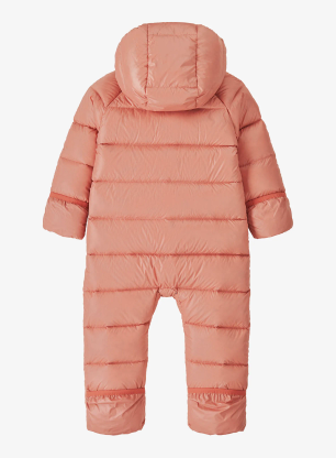 Kombinezon dziecięcy Patagonia Infant Hi-Loft Down Sweater Bunting - moment pink