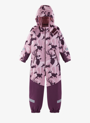 Kombinezon dziecięcy Reima Kurikka - grey pink