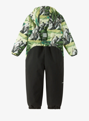 Kombinezon dziecięcy Reima Moomin Skyddad - light lime