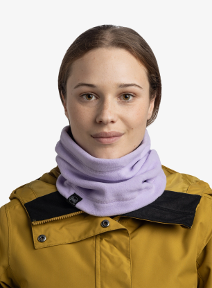 Komin na szyję Buff Polar Neckwarmer - htr grape ice