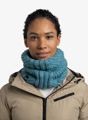 Komin na szyję damski Buff Akna - tourmaline