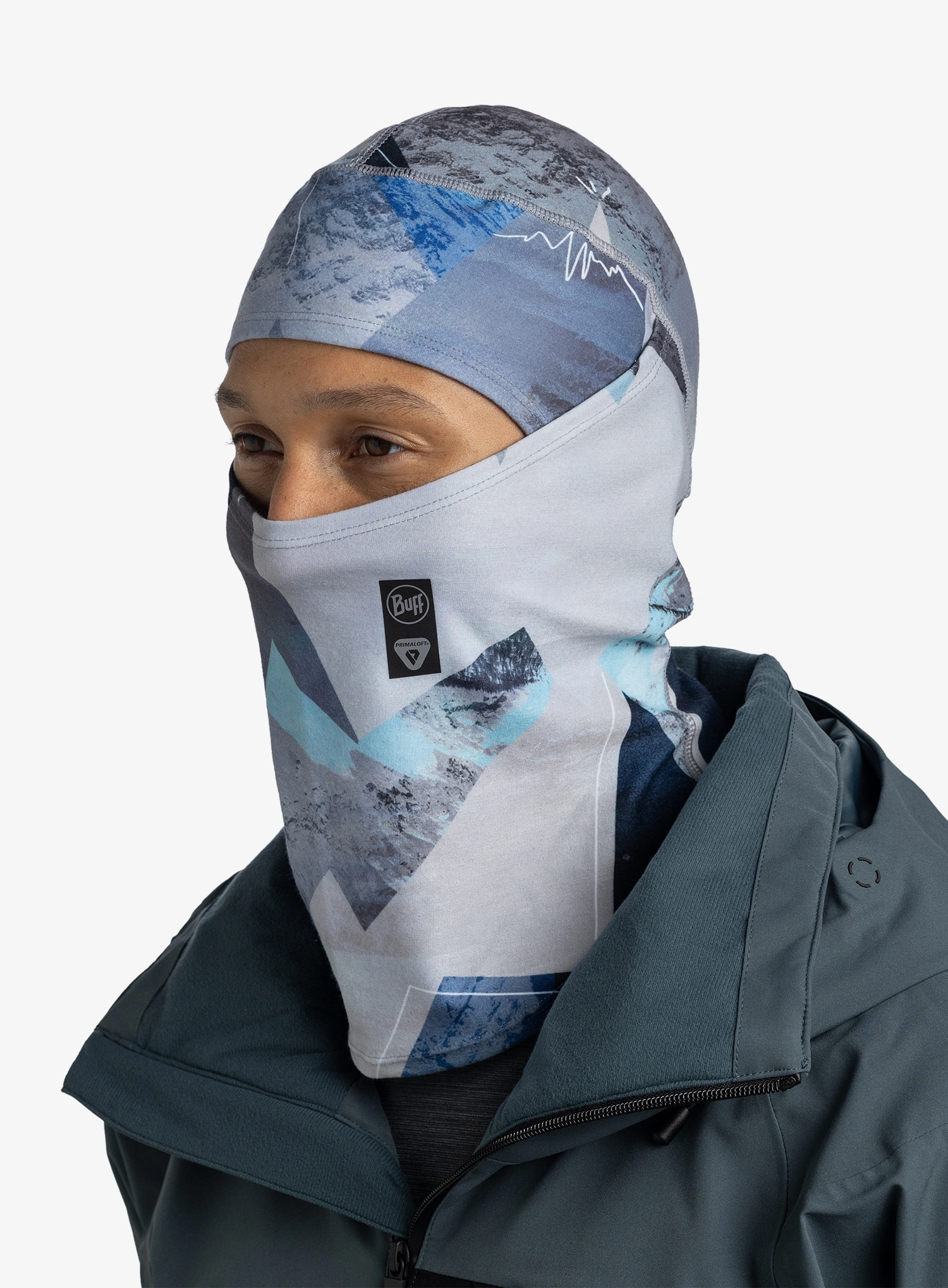 Kominiarka Buff Thermonet Hinged Balaclava - synth blue