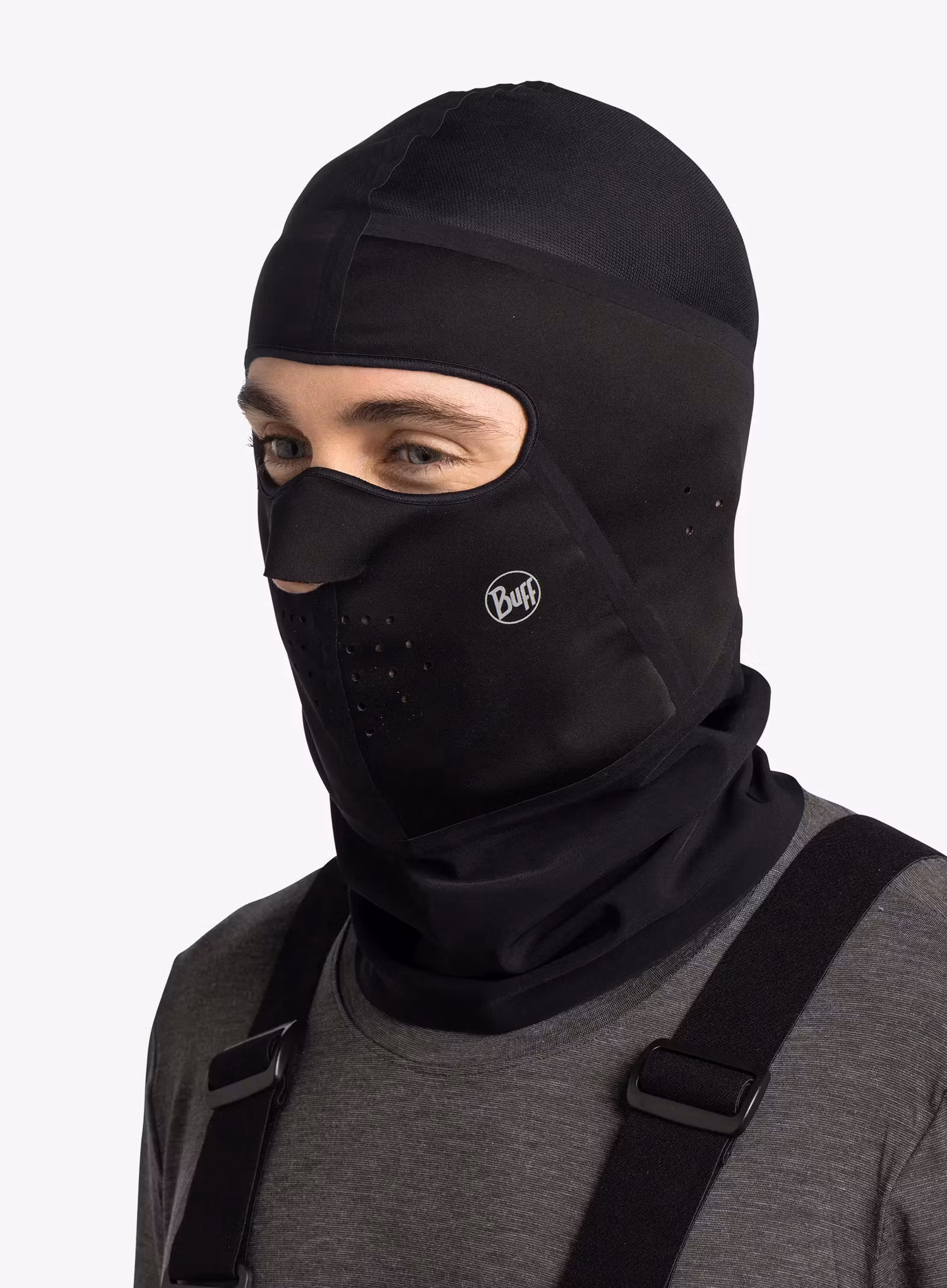 Kominiarka Buff Windproof Balaclava - logo black