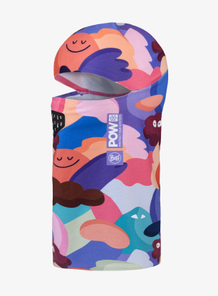 Kominiarka dziecięca Buff Thermonet Hinged Balaclava - pow afy multi