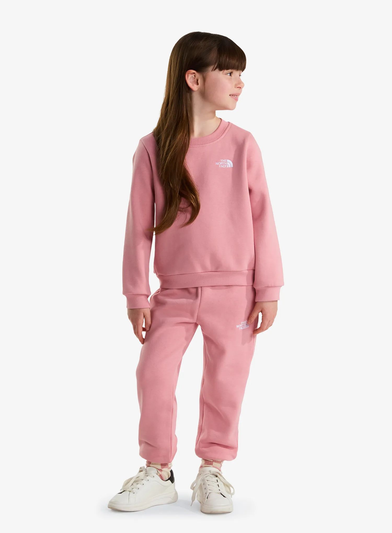 Dětská souprava The North Face Evolution Simple Dome Crew Set - primrose