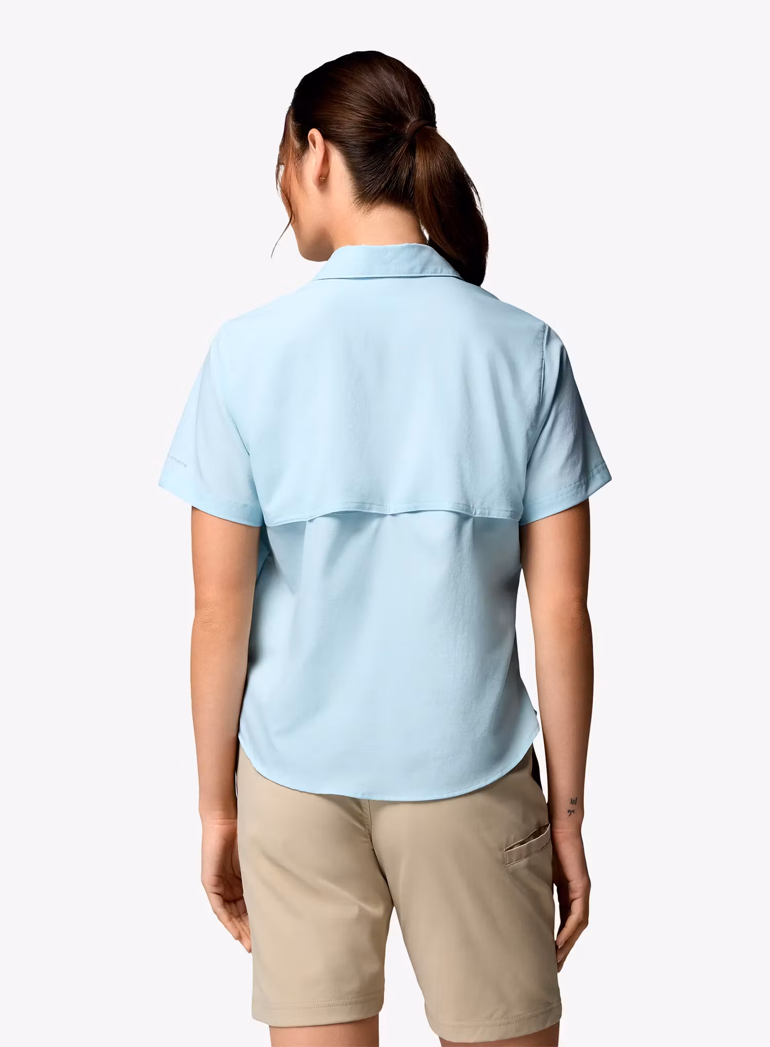 Koszula podróżnicza damska Columbia Silver Ridge Utility II S/S Shirt - marine light