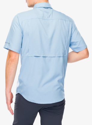 Koszula podróżnicza Columbia Silver Ridge Utility Lite Short Sleeve - ripple blue
