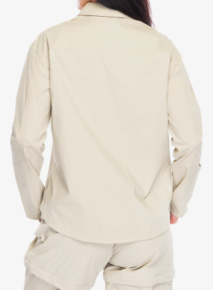 Koszula przeciw komarom damska Royal Robbins Wilder Shirt L/S - lt khaki
