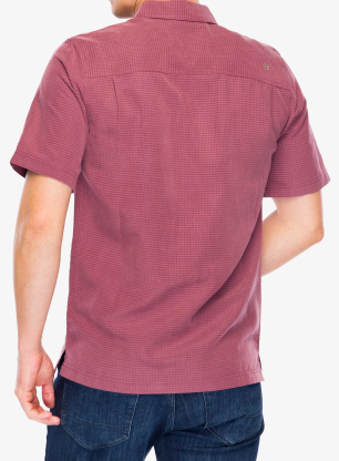 Koszula turystyczna Royal Robbins Mojave Pucker Dry SS - wild rhubarb