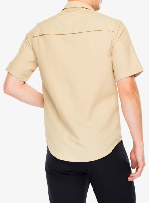 Koszula turystyczna The North Face Sequoia Shirt S/S - khaki stone/npf