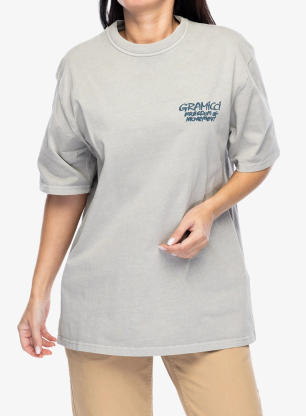 Koszulka bawełniana Gramicci Napping Climber Tee - pigment slate