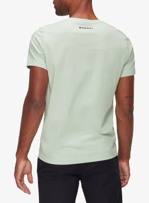Koszulka bawełniana Mammut Core T-Shirt Classic - silver sage