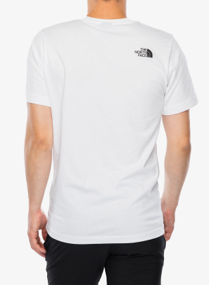 Koszulka bawełniana The North Face S/S Never Stop Exploring Tee - tnf white