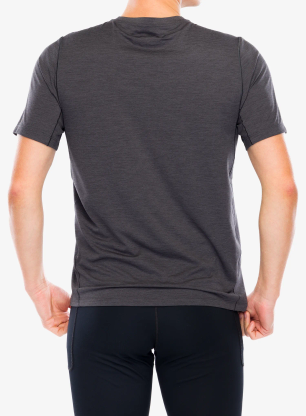 Koszulka biegowa Arcteryx Cormac Crew SS - black sapphire