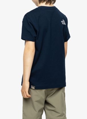 Koszulka chłopięca The North Face S/S Easy Tee - summit navy