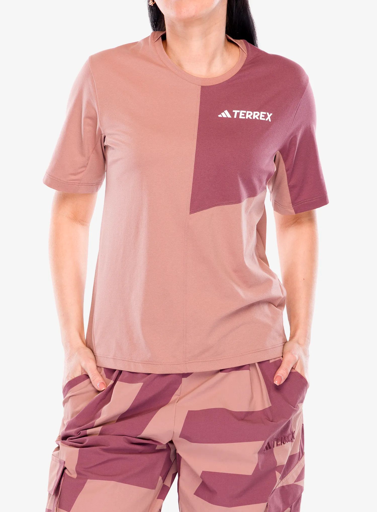 Dámské tričko adidas TERREX Multi Tee - warm clay