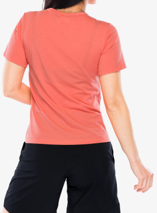 Koszulka damska Columbia Sun Trek Graphic S/S III - alpenglow/wavy rays