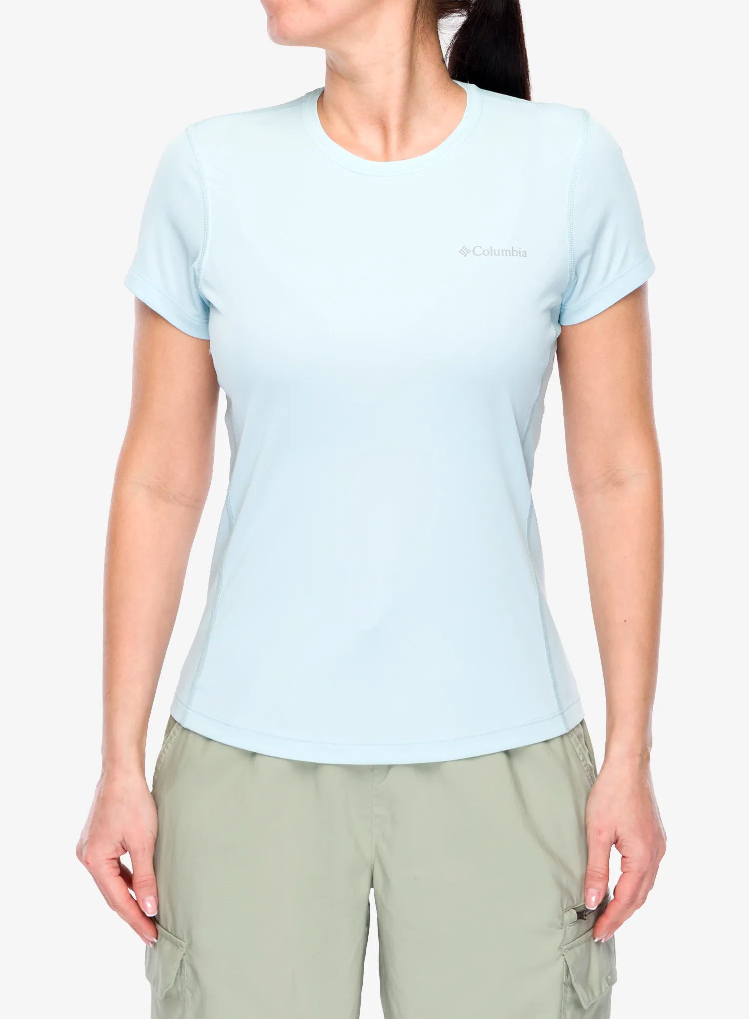 Dámské tričko Columbia Zero Rules Light S/S Crew - marine light