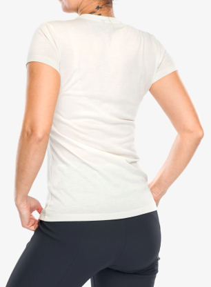 Koszulka damska Salewa Solid Dry S/S Tee - white
