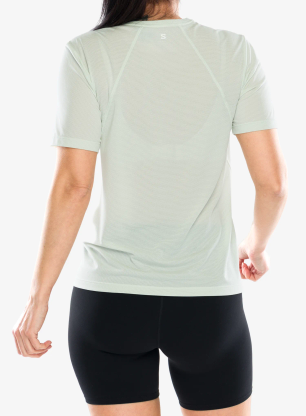 Koszulka damska Salomon Shakeout Core S/S Tee - icicle