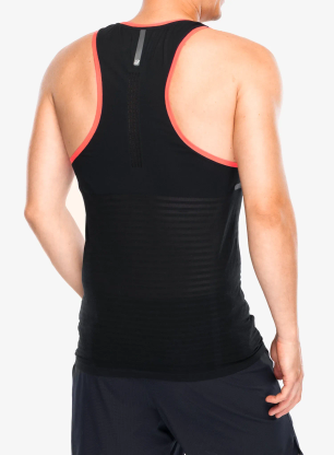 Koszulka do biegania Compressport Pro Racing Singlet - black