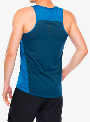 Koszulka do biegania Inov-8 Performance Vest - blue/navy