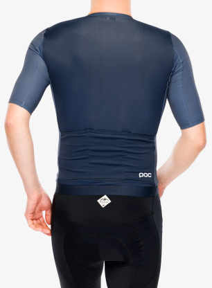 Koszulka kolarska POC Cadence Jersey - apatite navy